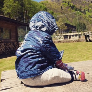 intanto lui fa le prove ...